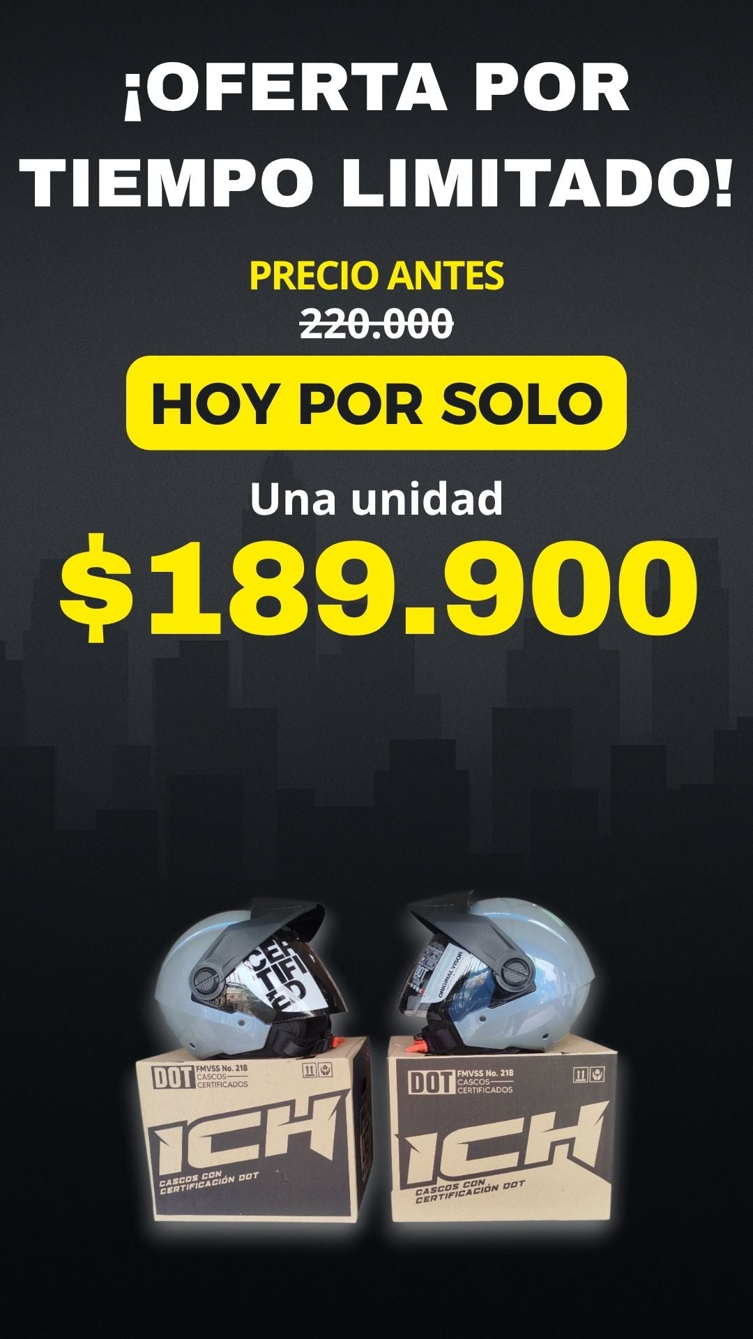 CASCO ICH 102 CALAMEON GRIS